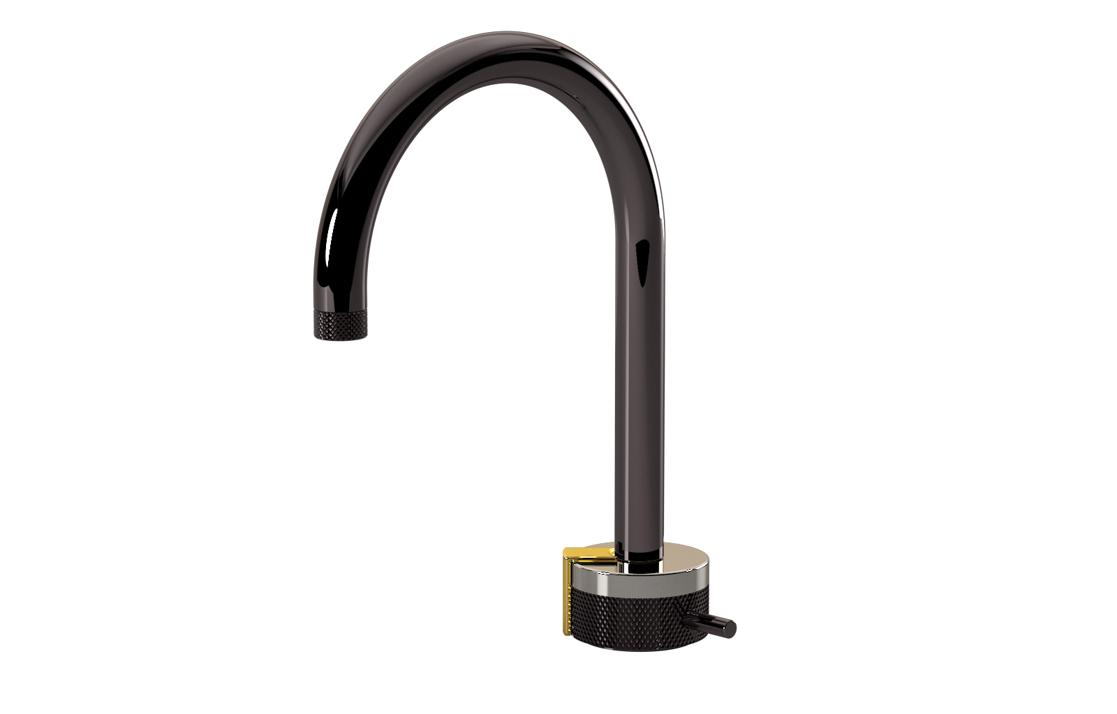 E-11502-R1PN-L2AU-OX Однорычажный прогрессивный смеситель для раковины - излив 16см GRAFF MOD+