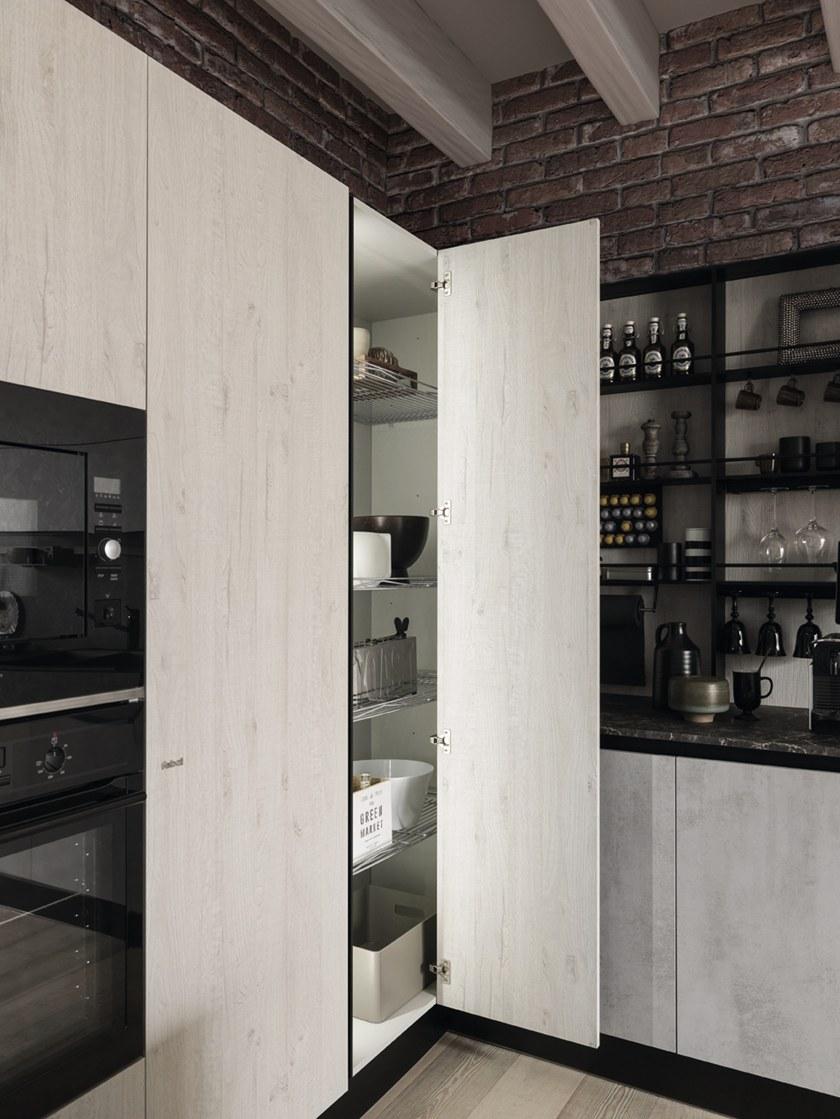 Febal Casa Модульная кухня из меламина с островом sun-id-1433505 - Вид №11