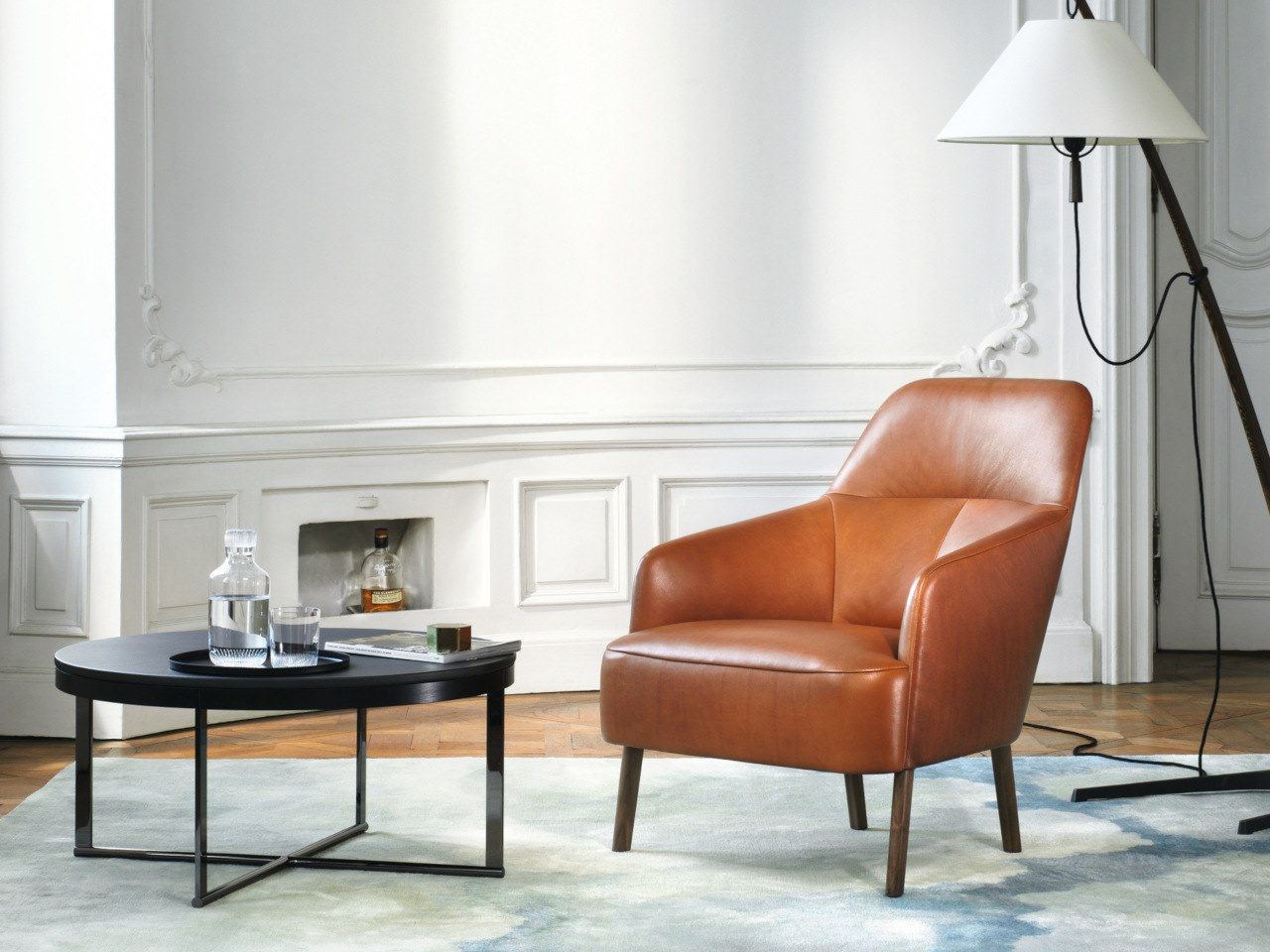 Кожаное кресло с высокой спинкой Wittmann моно ARCH-00029562 - Вид №2