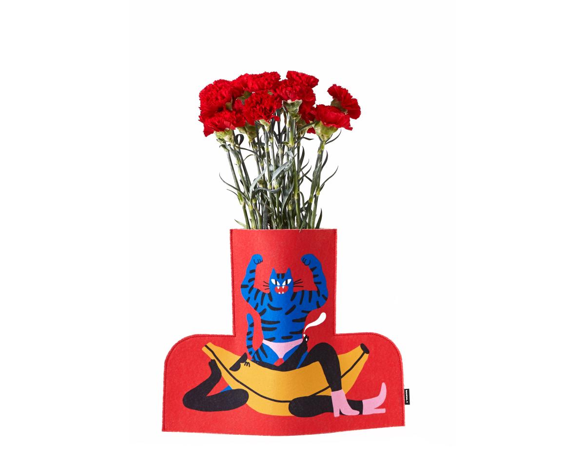 072147 Ваза L Relax SANCAL FLOWER POWER - Вид №1