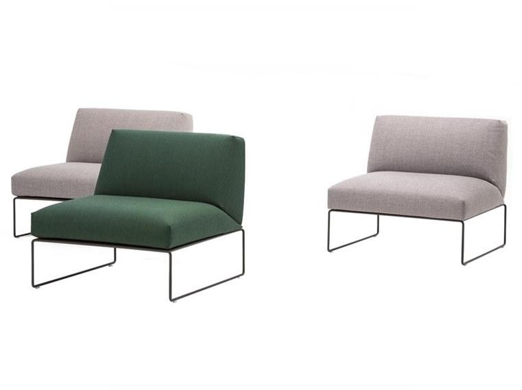 Andreu World Санное кресло из ткани Siesta outdoor Sf4750 - Вид №3