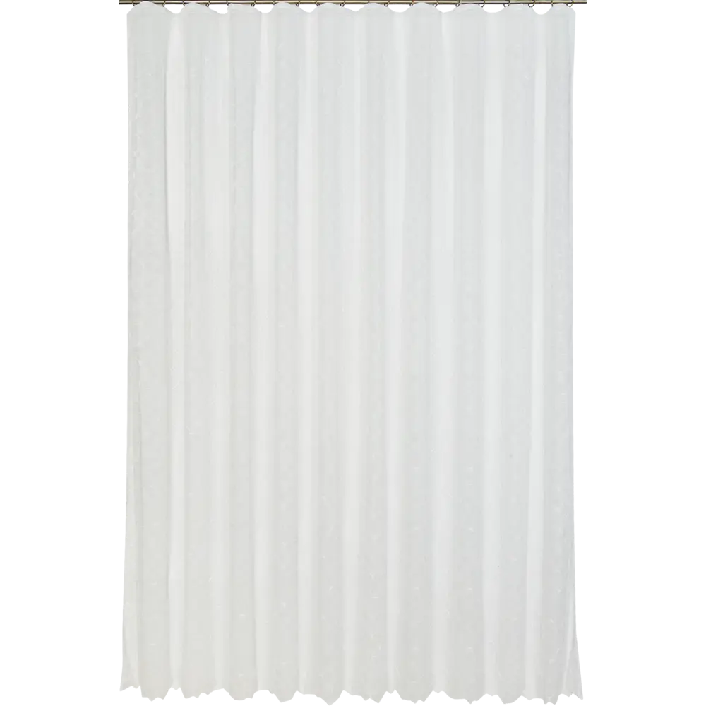 Тюль на ленте «Геометрия» 300x280 см цвет белый MIAMOZA STLM-2038473