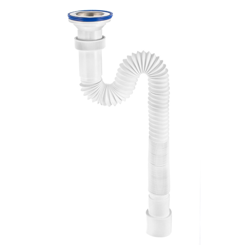 Сифон гофрированный "Элит" (30980632) с нерж.чаш. д.70мм, 1200мм (1 1/2"-д.40/50) 30980632 Santreyd  - Вид №2