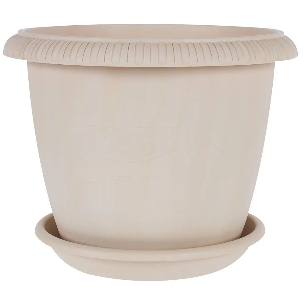 ТЕК.А.ТЕК Горшок Le Jardin золотой мрамор для комнатных растений и сада 11952517 Жардин STLM-0001640