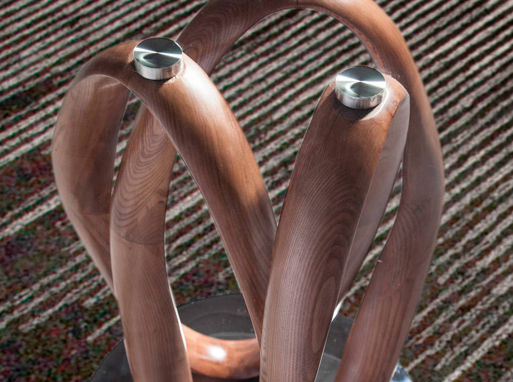 063601 Овальный обеденный стеклянный стол DT801-GRAN Angel Cerda  - Вид №1