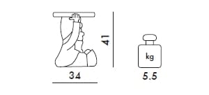 Круглый стол для сада из инженерного пластика Kartell ATTILA ARCH-00116598 - Вид №27