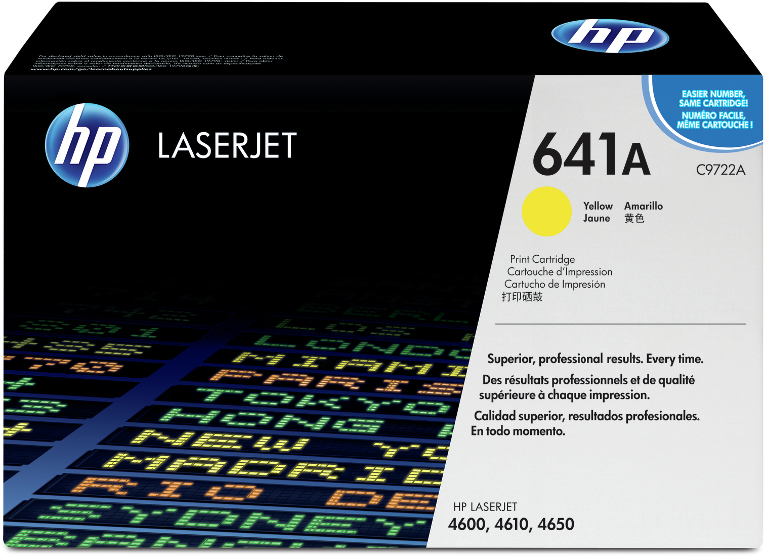 C9722A color laserjet yellow print cartridge HP Santreyd 