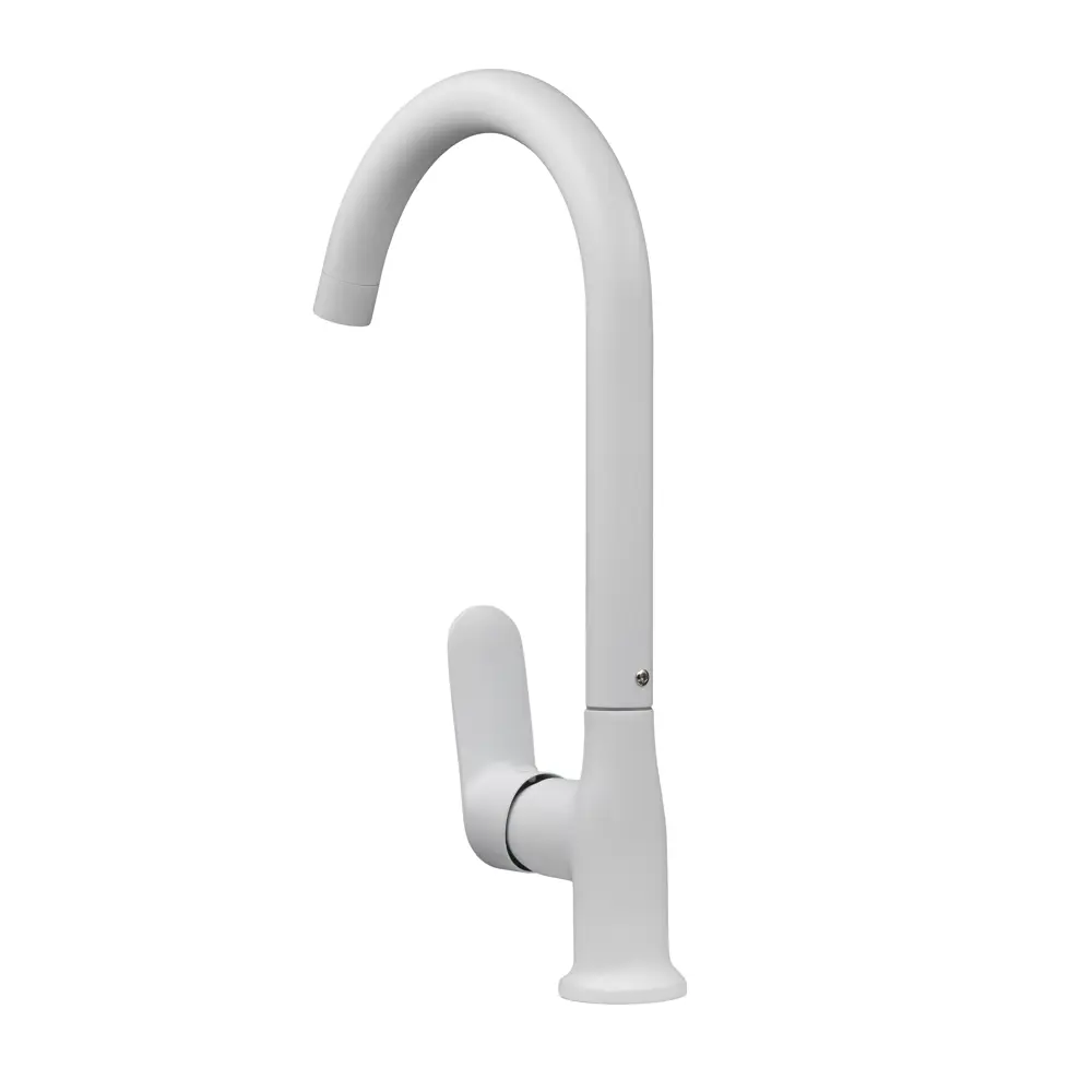 Смеситель кухонный Esko Annecy AN 519W высота 33.4 см цвет белый AN519W STLM-2141888 - Вид №8