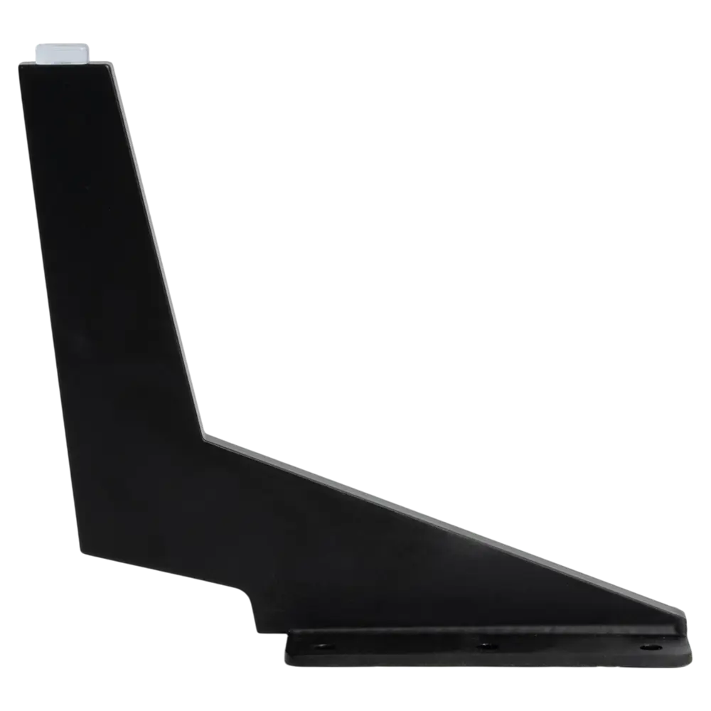 Мебельная ножка Jet прямоугольная стальная 15 см черная матовая 89406131 STLM-1565548 - Вид №2