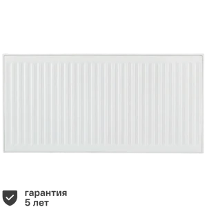 Радиатор панельный Ростерм 22 500x1200 боковое подключение сталь белый