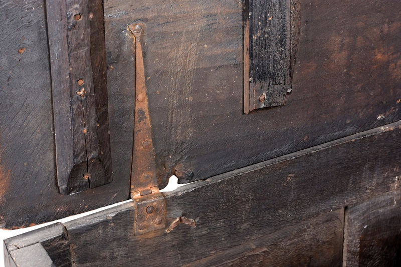 SOR27427 Ранний дубовый резной сундук ijlbrown  - Вид №4