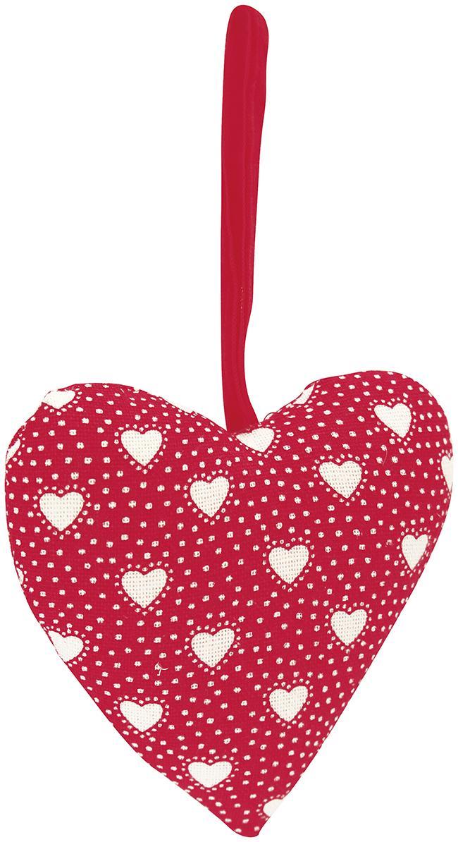 Набор их двух тканевых сердец Penny red Greengate COTHEA2PPNY1006