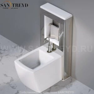 C302VX.251 Настенный керамический шкаф для биде напольное WALL A. e T. Italia