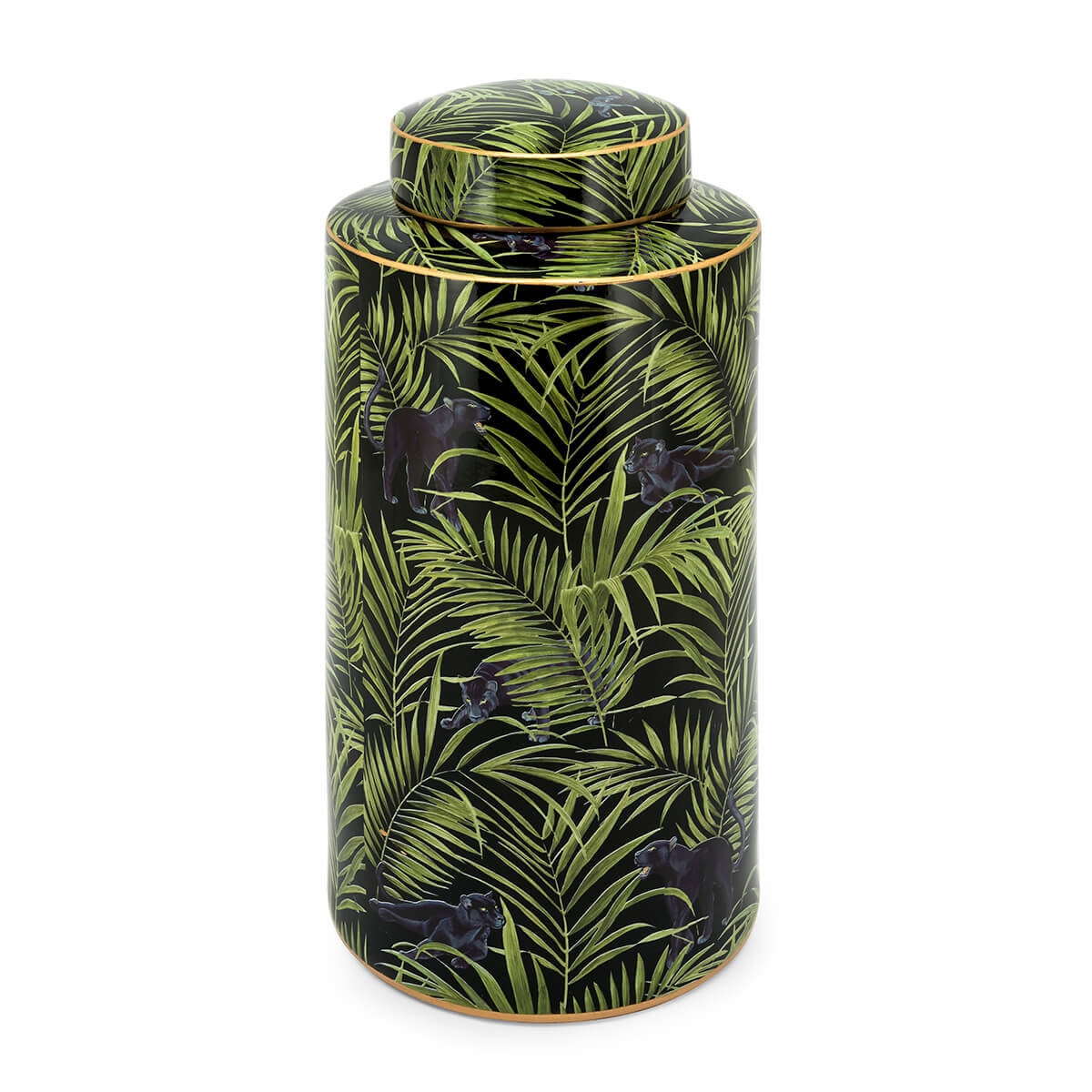 200959-90 ABHIKA ВАЗА АБХИКА КРЫШКА ВЫСОКАЯ BLACK 