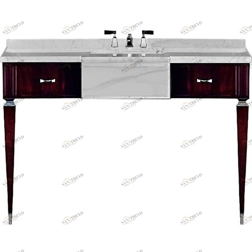 Консоль для раковины AC Mahogany Bianco Carrara Cromo Devon Devon BENTLEY Devon&Devon BENTLEY VANITY UNIT