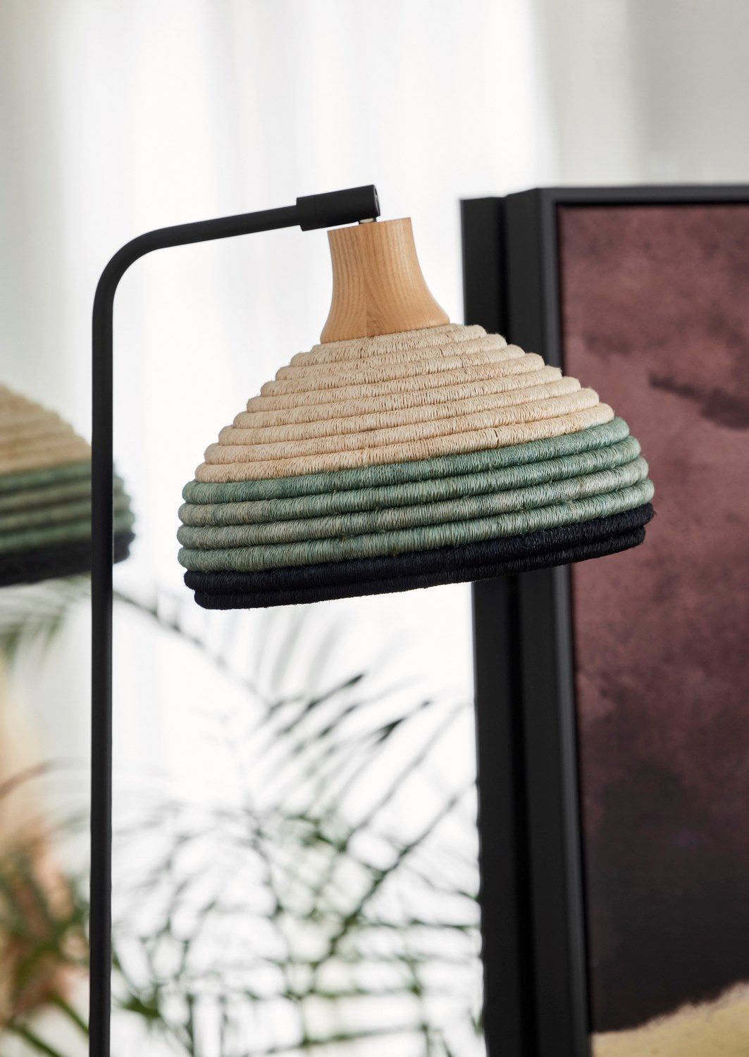 Светодиодная настольная лампа abaca с фиксированной рукояткой Forestier Grass ARCH-00143169 - Вид №5