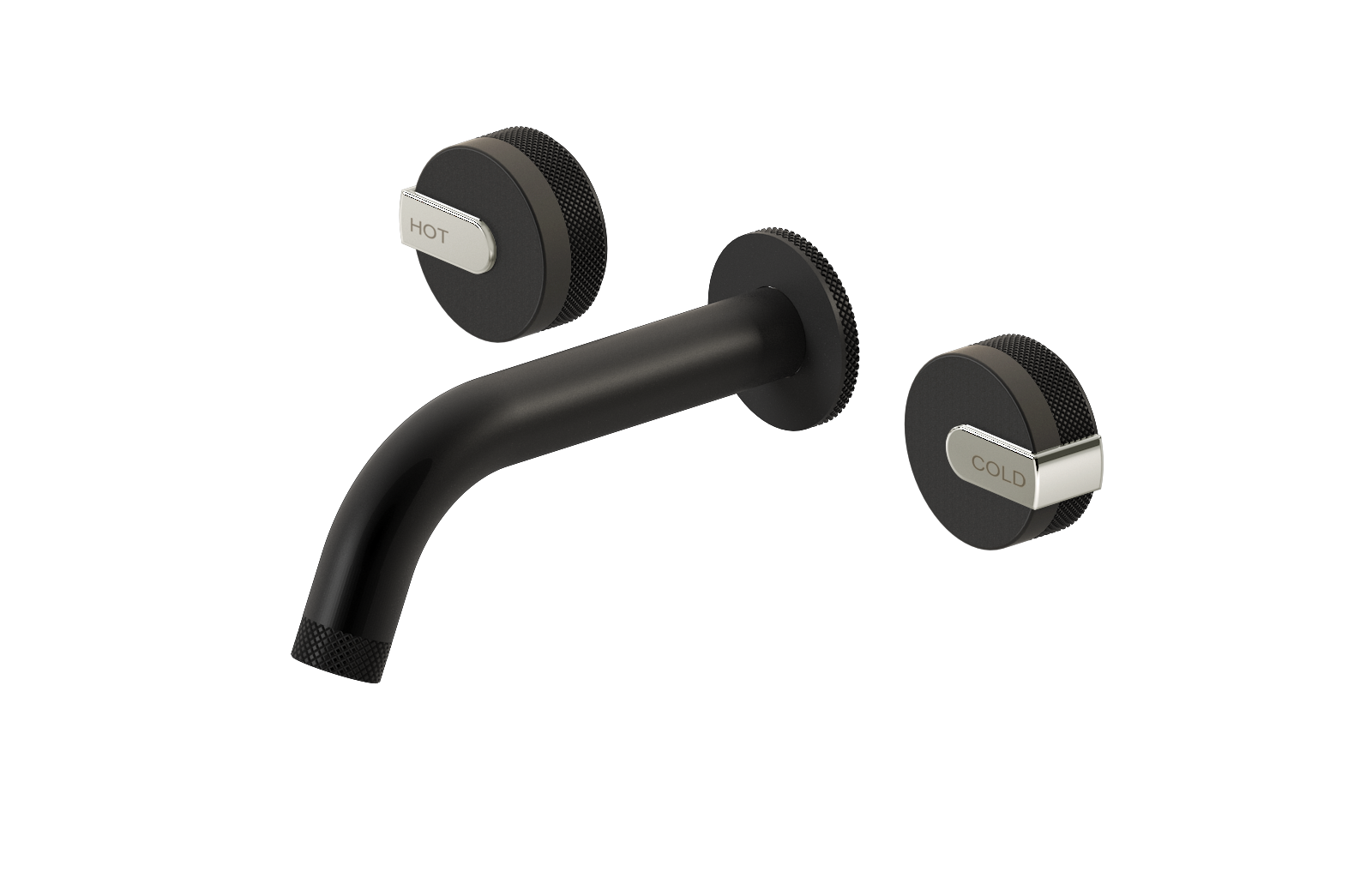 E-11530-R1BK-L1PC-MBK Смеситель для умывальника из 19,1см носикем (внешняя часть) GRAFF MOD+