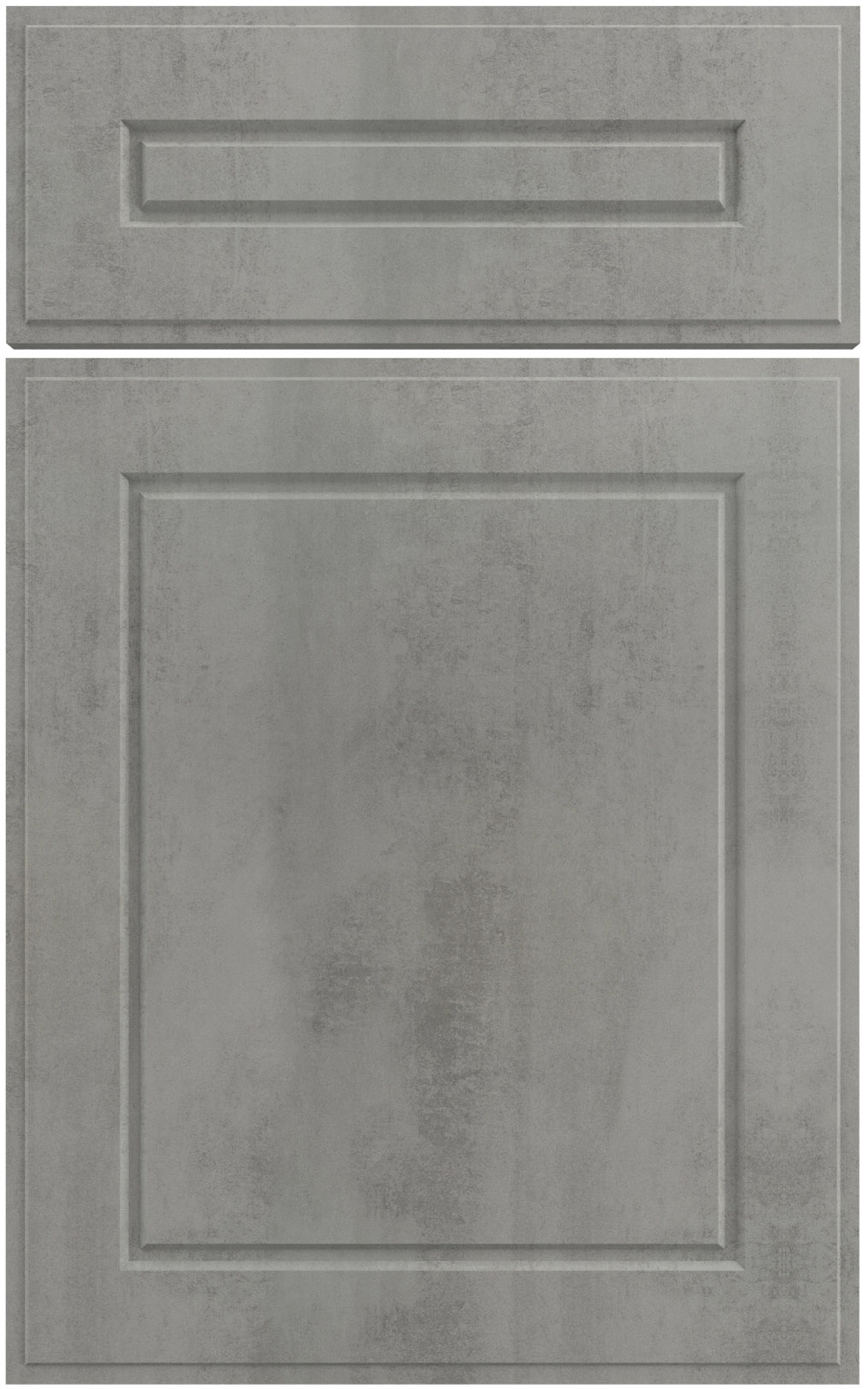 Фасады для кухни Классика Фрезеровка «Петергоф» Бетон серый №286 SIDAK SIST3625-9854