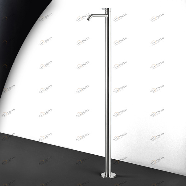 Смеситель для раковины сталь матовая Toki Radomonte TKI7S