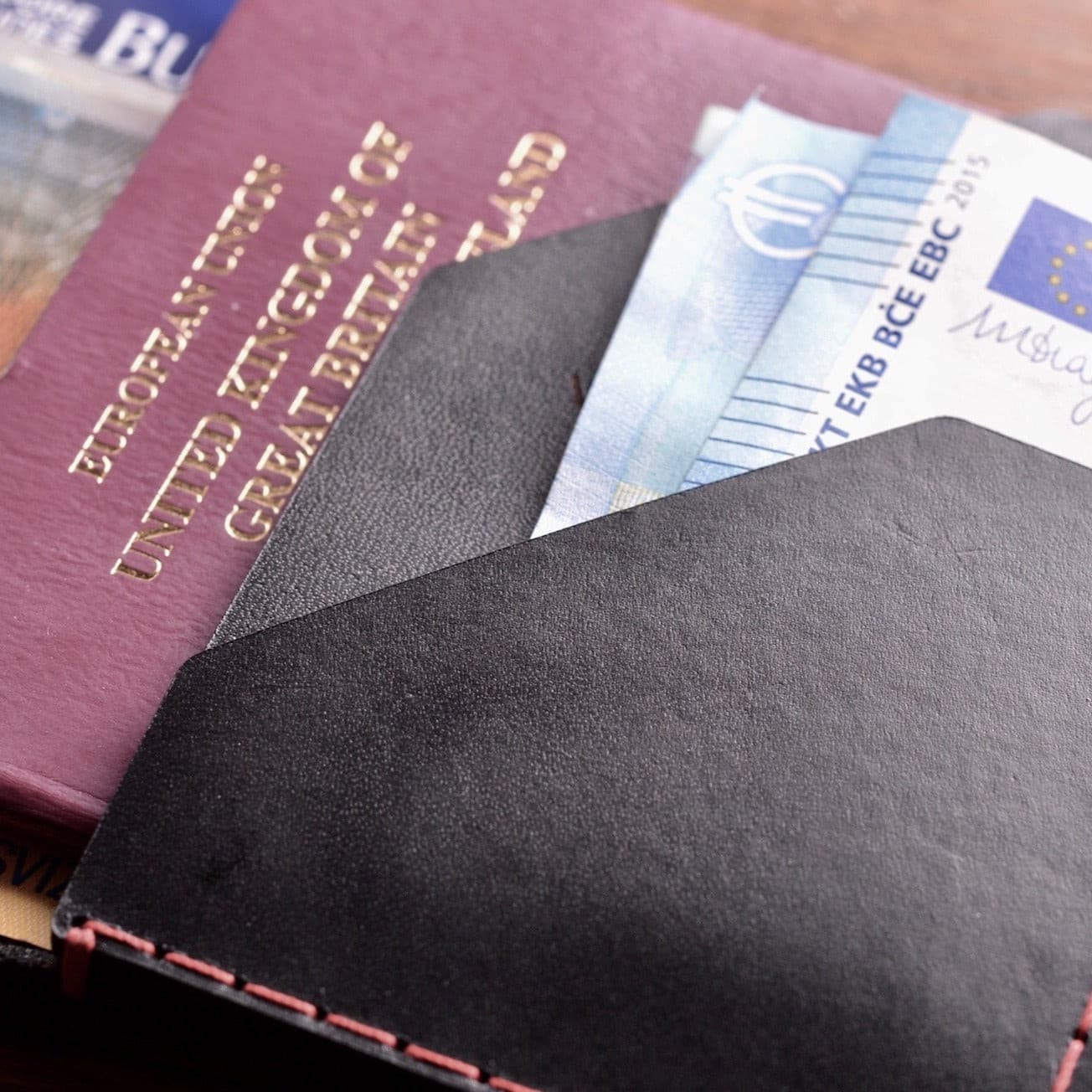 W105CHES Дорожный кошелек - Каштан Wingback  - Вид №5