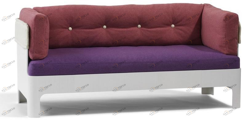 Blå Station 3-х местный тканевый диван Koja S52l Bla Station