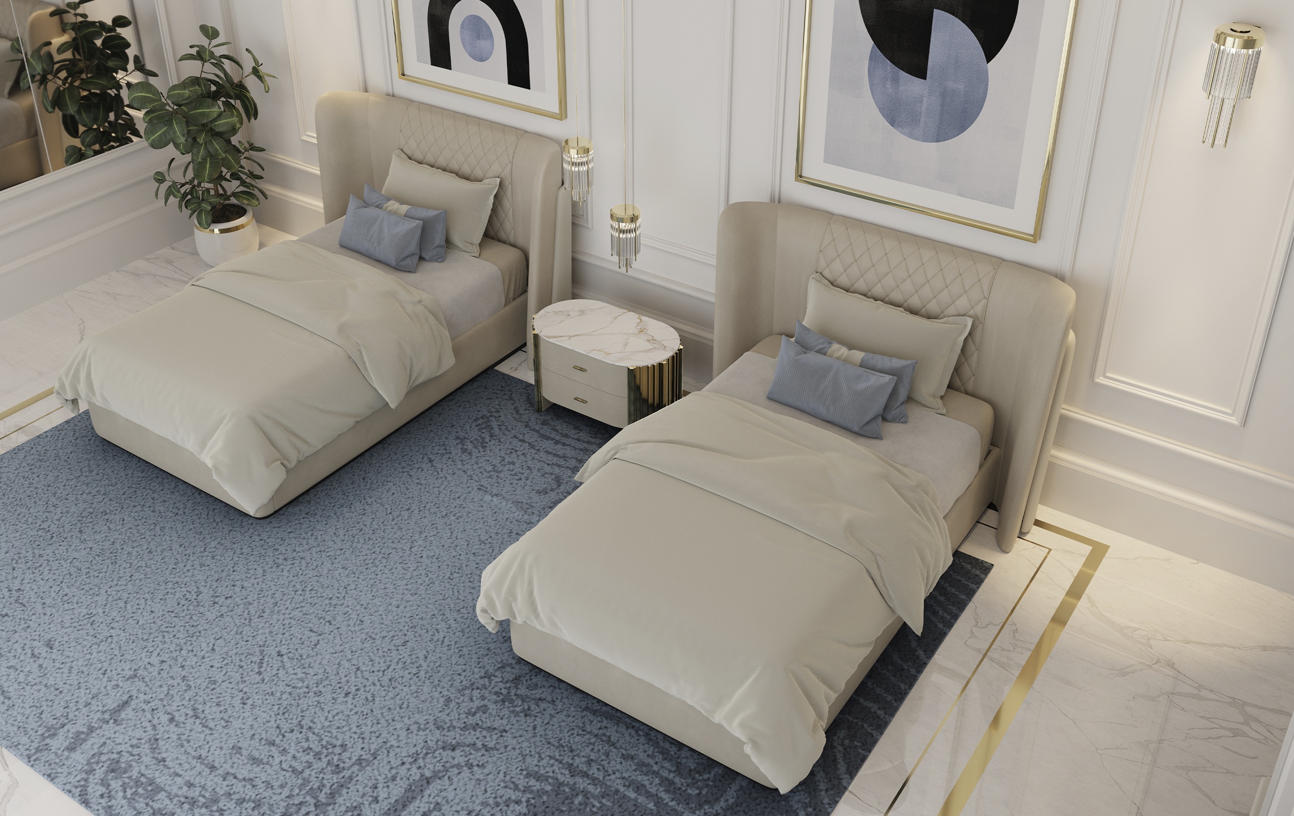 Кровать LUXXU Charla 285 - Вид №4