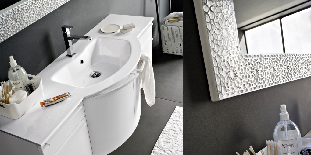 Комплект мебели для ванной Sky 142 Arbi Sky Laccato Collection SKY142 - Вид №1