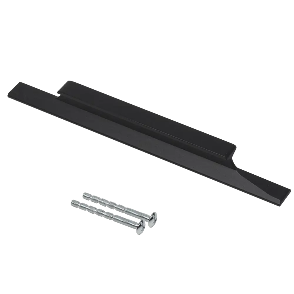 Мебельная ручка-скоба Stells-160 160 мм черная AKS STLM-2107081 - Вид №3