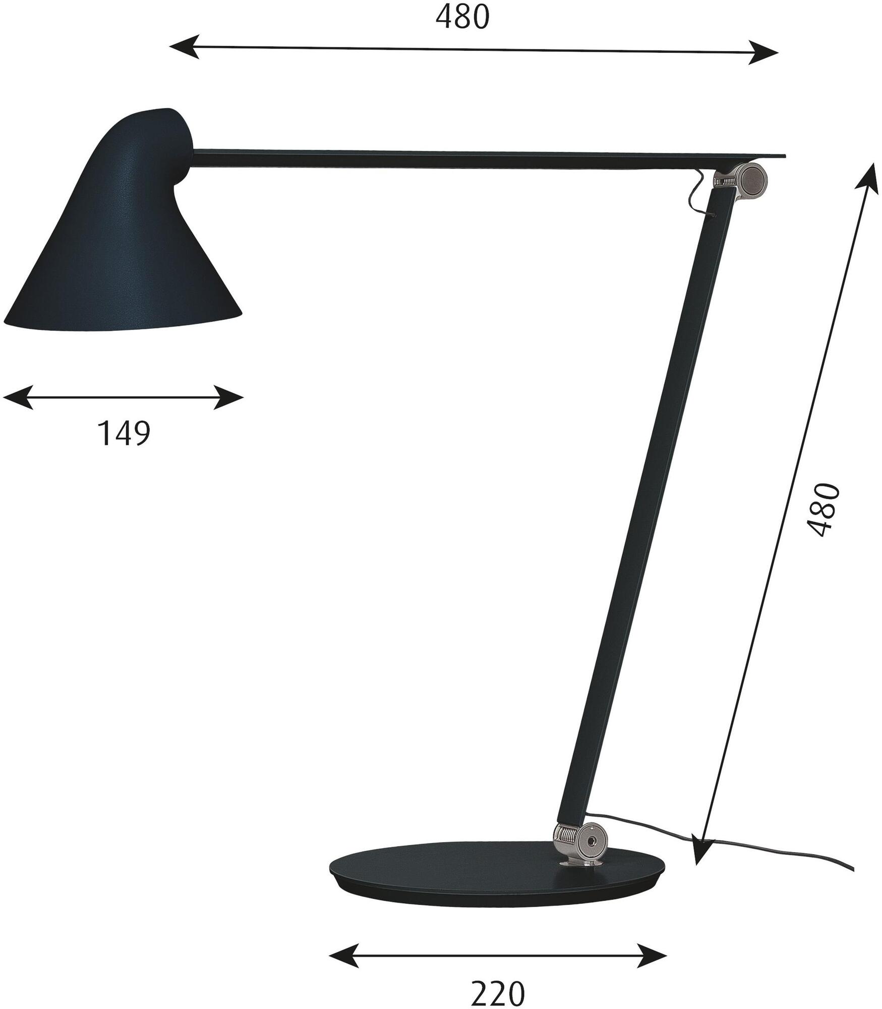 Louis Poulsen Настольная лампа регулируемая Njp sun-id-1399780 - Вид №13