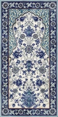 VT\A22\SG5918R Декор Орнамент синий обрезной 238,5*119,5 Kerama Marazzi sun-id-320912