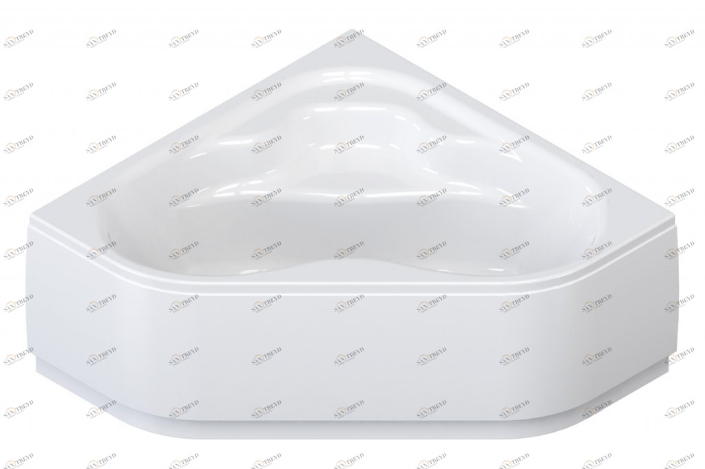 Акриловая ванна CEZARES PLITVICE-140-140-41 