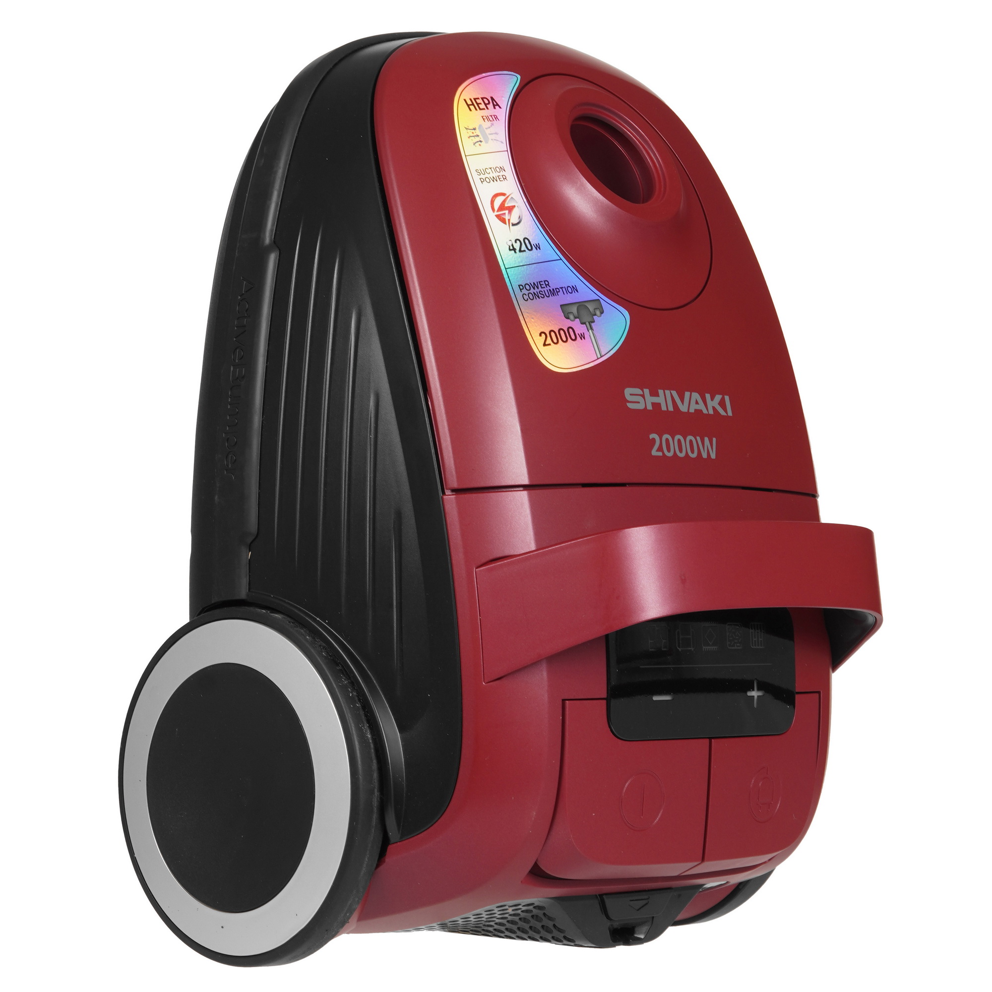 9210984 Пылесос Shivaki VCC 4530 бордовый STDN-0098691