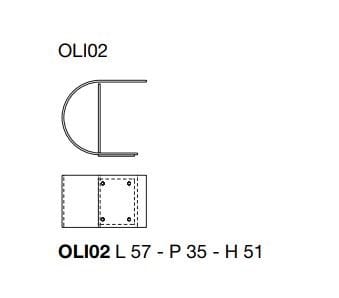 Низкий Хрустальный журнальный столик Glas Italia Ollie ARCH-00057728
