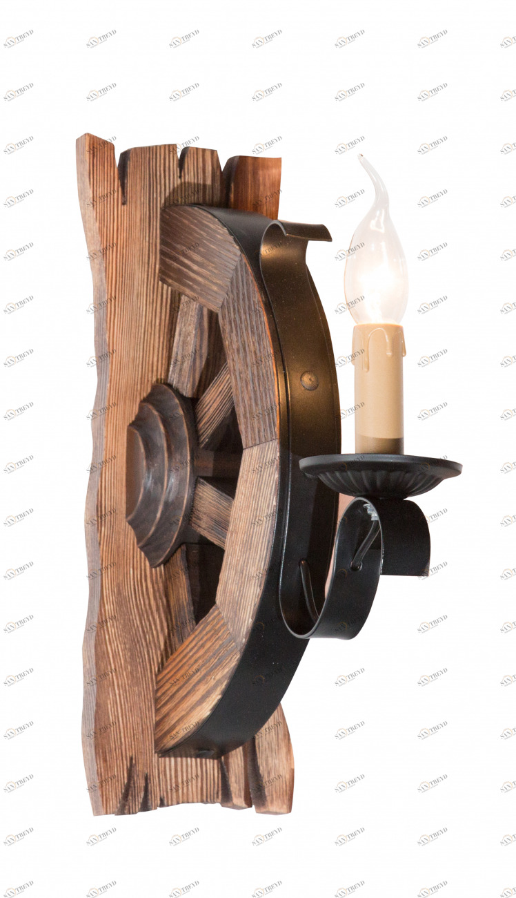 Бра АЙВЕНГО LL19 SUPERNW СВЕЧА 010960 Коричневый 