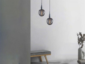 101056 Подвесной светильник дымчатый плафон Aromas del Campo C1012 + B055