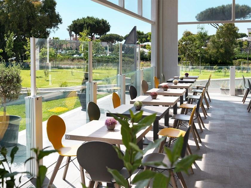 Protezioni Экран с вертикально раздвижными стеклянными панелями Pareo sun-id-1407237 - Вид №1