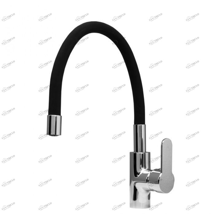 Смеситель для кухни Aquanet FF6239 черный 00189331