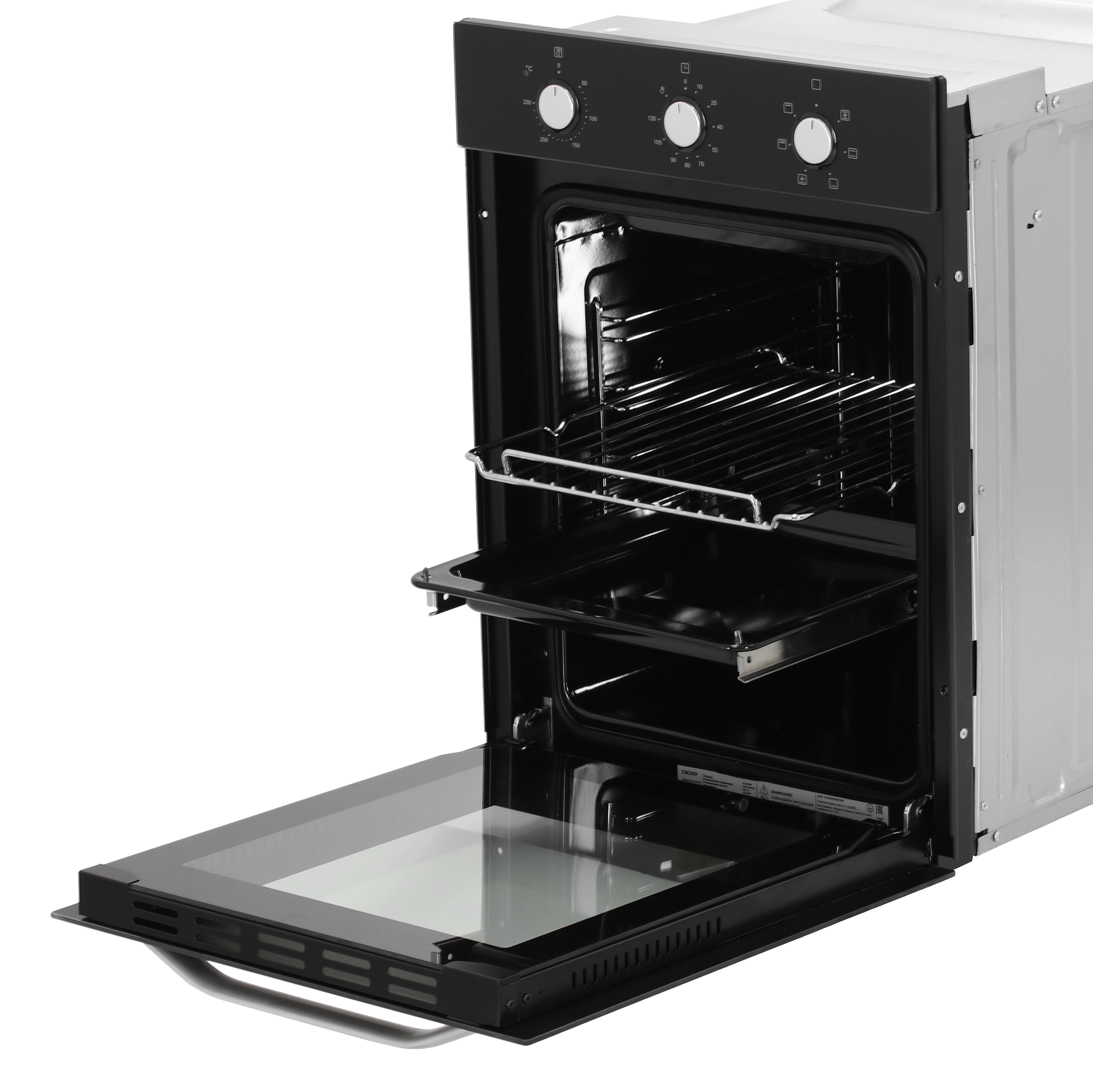 9101376 Электрический духовой шкаф DEXP 1SL45MB черный STDN-0148043 - Вид №6