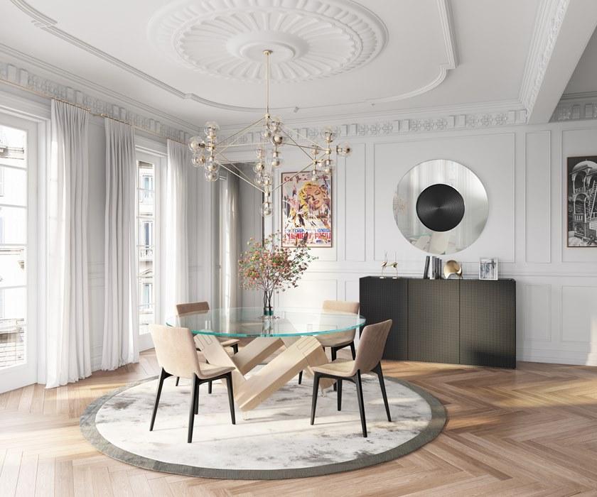 ALBEDO Круглое зеркало из мдф с настенной рамой sun-id-1515795 - Вид №8