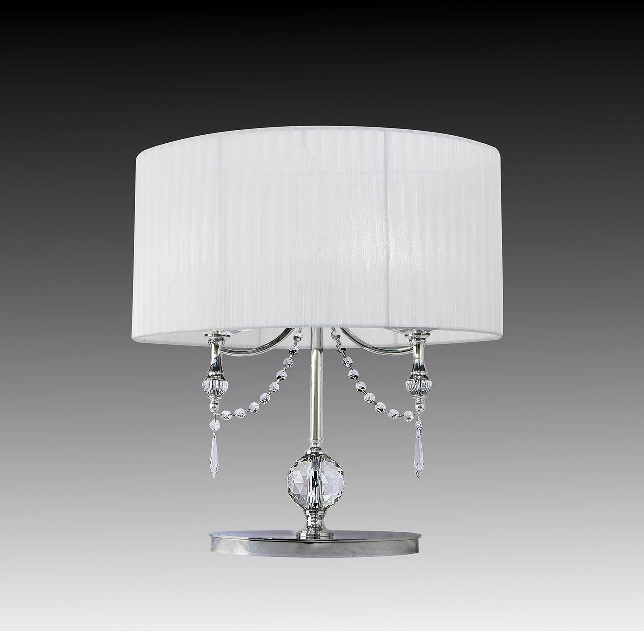 Настольная лампа Lightstar Paralume 725926 LIGHTSTAR ИНТЕРЬЕРНЫЕ 080164 Белый;серебро  - Вид №2