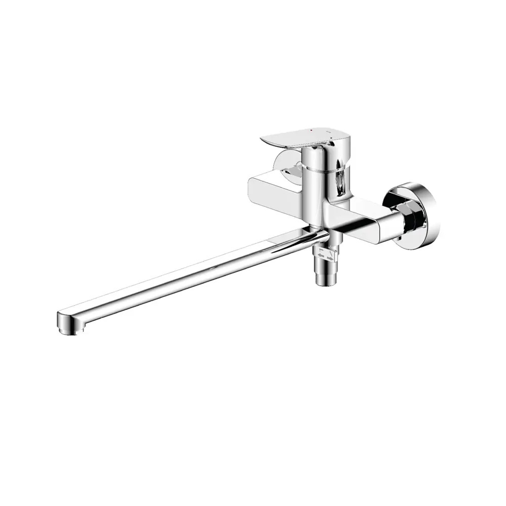 Смеситель для ванны Iddis Ridge RIDSBL2i10WA однорычажный универсальный цвет хром STLM-2092541