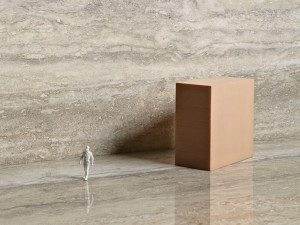 Напольное / керамогранит с эффектом травертина