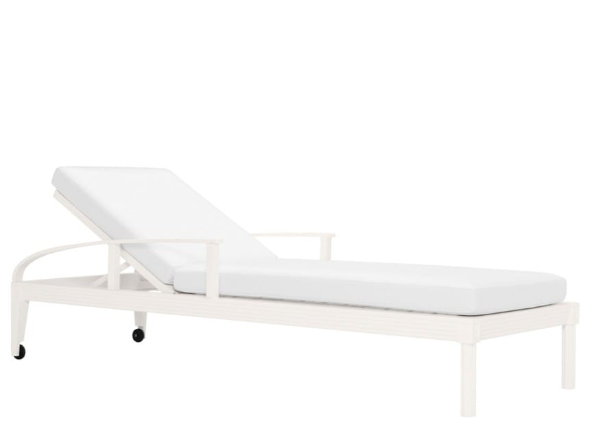 Алюминиевая Садовая кровать с подлокотниками JANUS et Cie Quadratl ARCH-00102342