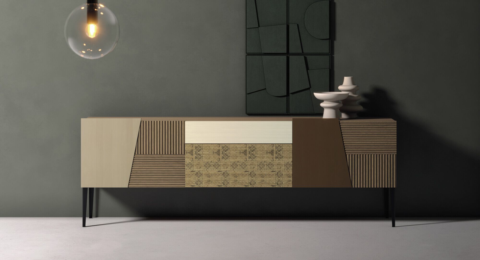 Деревянный шкаф с распашными дверями Devina Nais Ноль.16 ARCH-00034103 - Вид №1