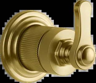 Запорный клапан 65247 716 Gessi Venti20 PVD С ЗОЛОТОЙ ЩЕТКОЙ