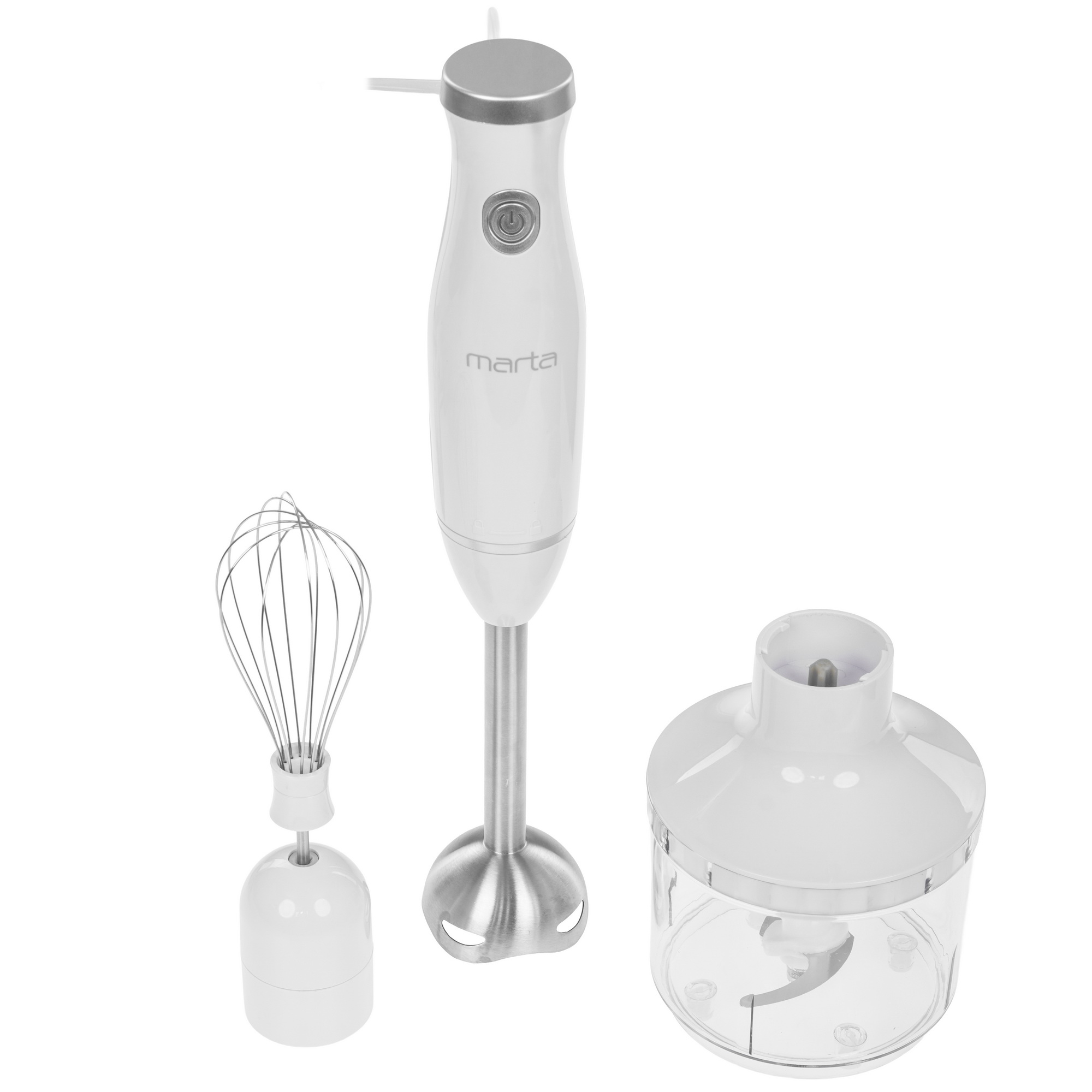 9058403 Блендер погружной MARTA MT-1571 белый STDN-0147700