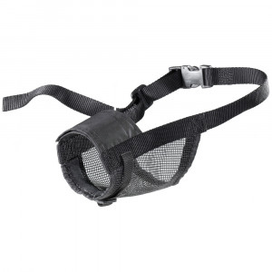 Т0051066 Намордник для собак Muzzle Net Large дл.носа 11см с сеткой FERPLAST