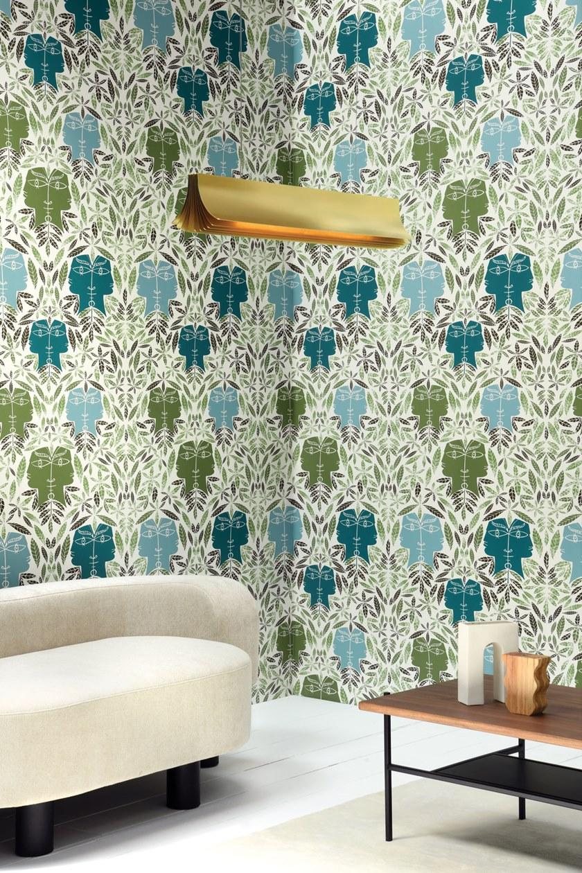 LELIEVRE Обои на флизелиновой основе с рисунком Deuxieme chapitre - jean cocteau 6470 - Вид №2