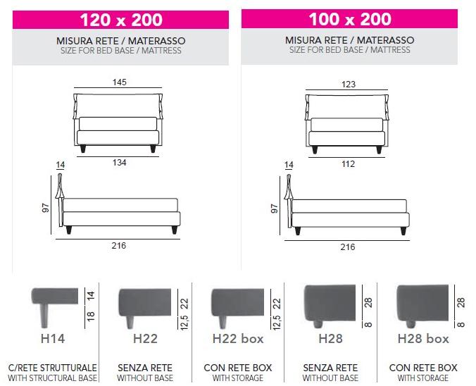 Twils Односпальная кровать с мягким изголовьем sun-id-1458878 - Вид №2