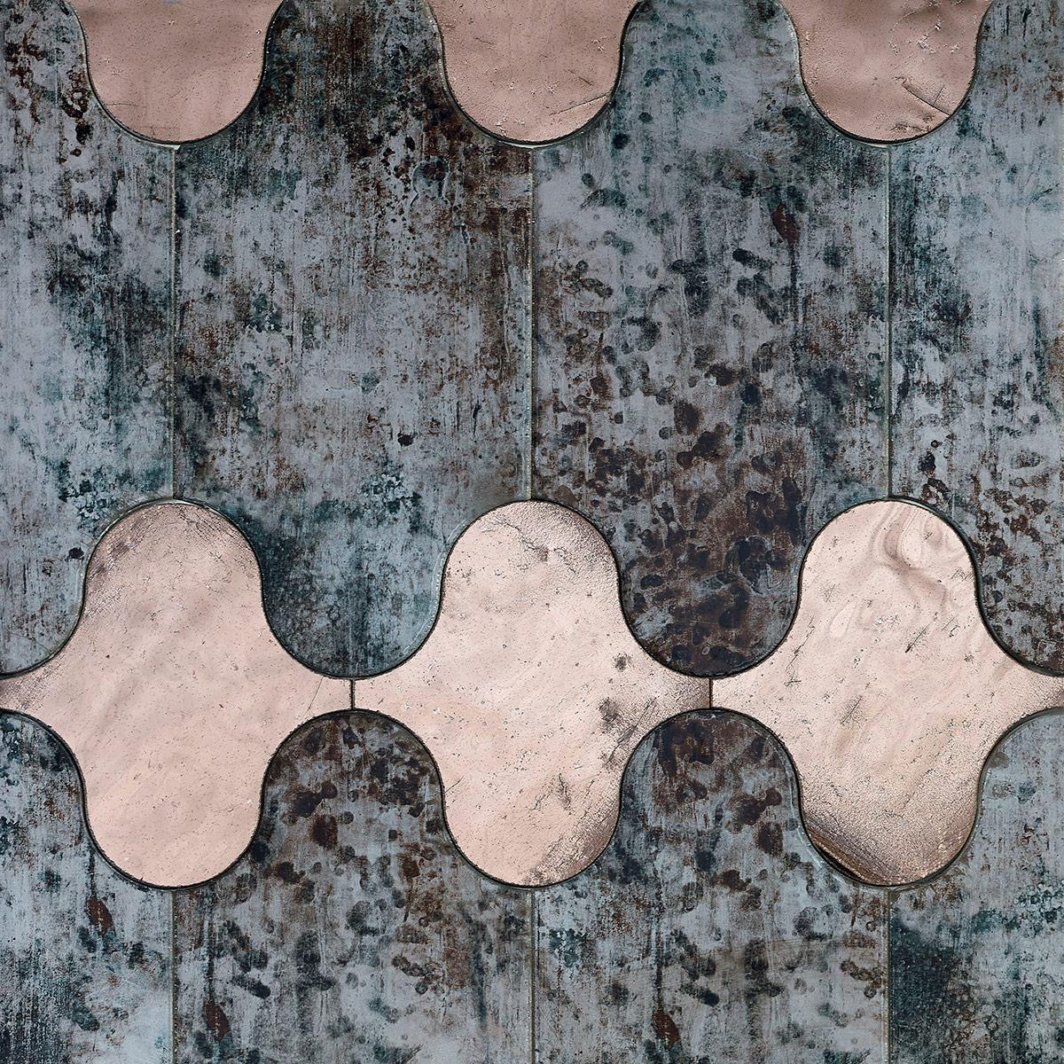 SICIS Bucolico Black Tela Grey Vetrite Tile sun-id-1991306 - Вид №40